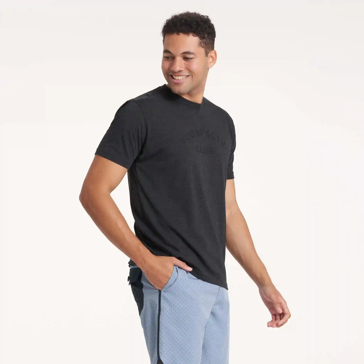 ACTV Club Tee | Charcoal Heather