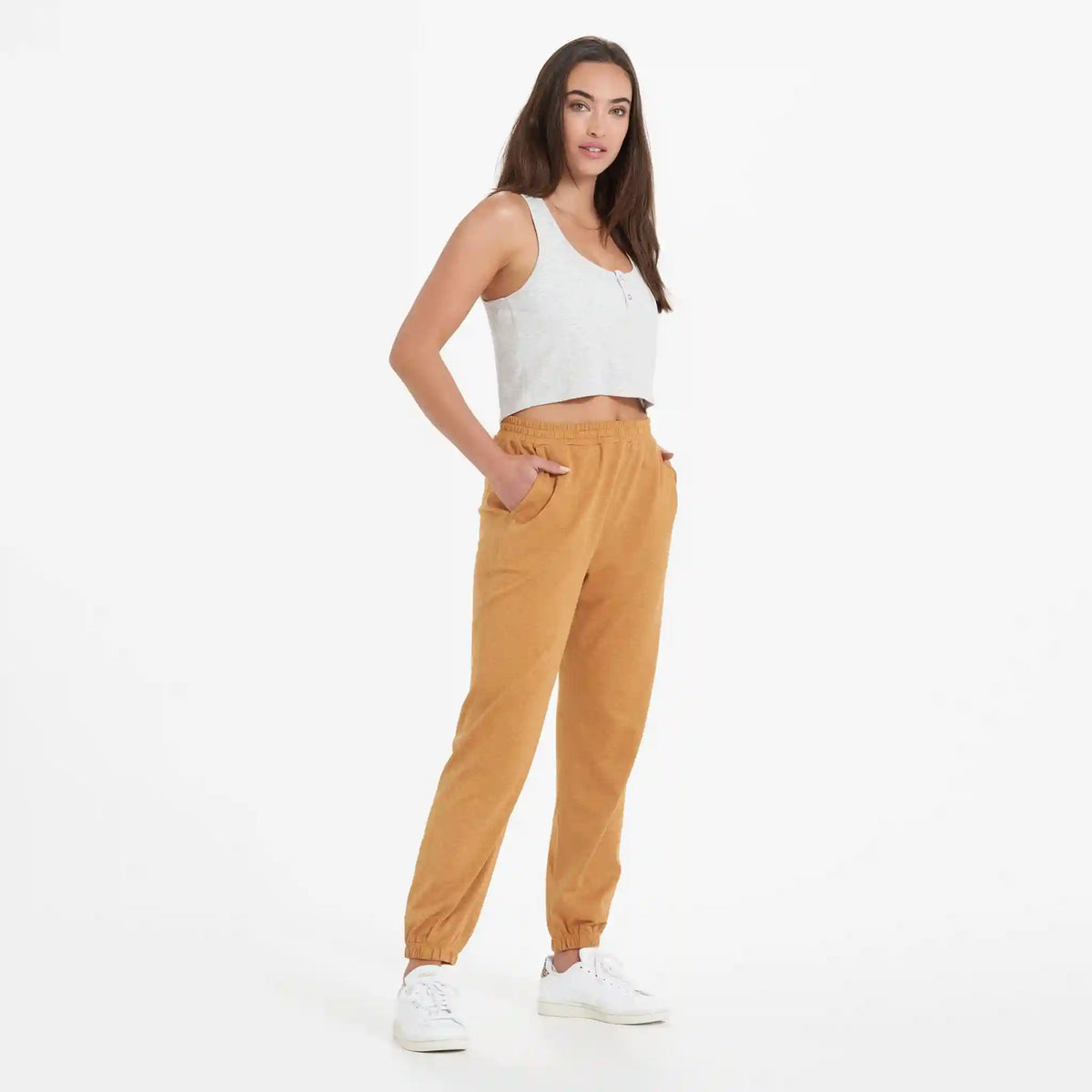 Boyfriend Sweatpant | Flax Heather