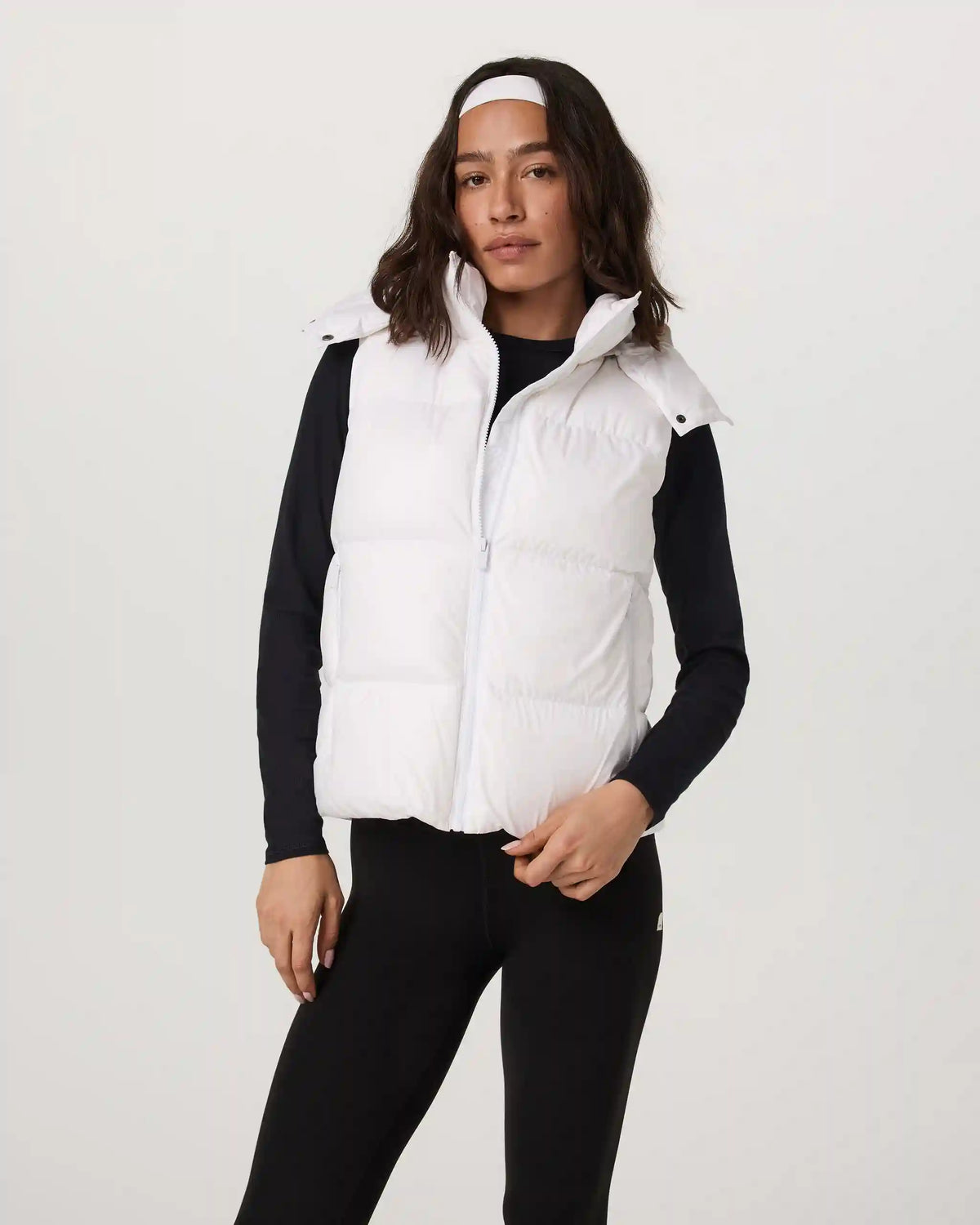 Alta Down Vest | White